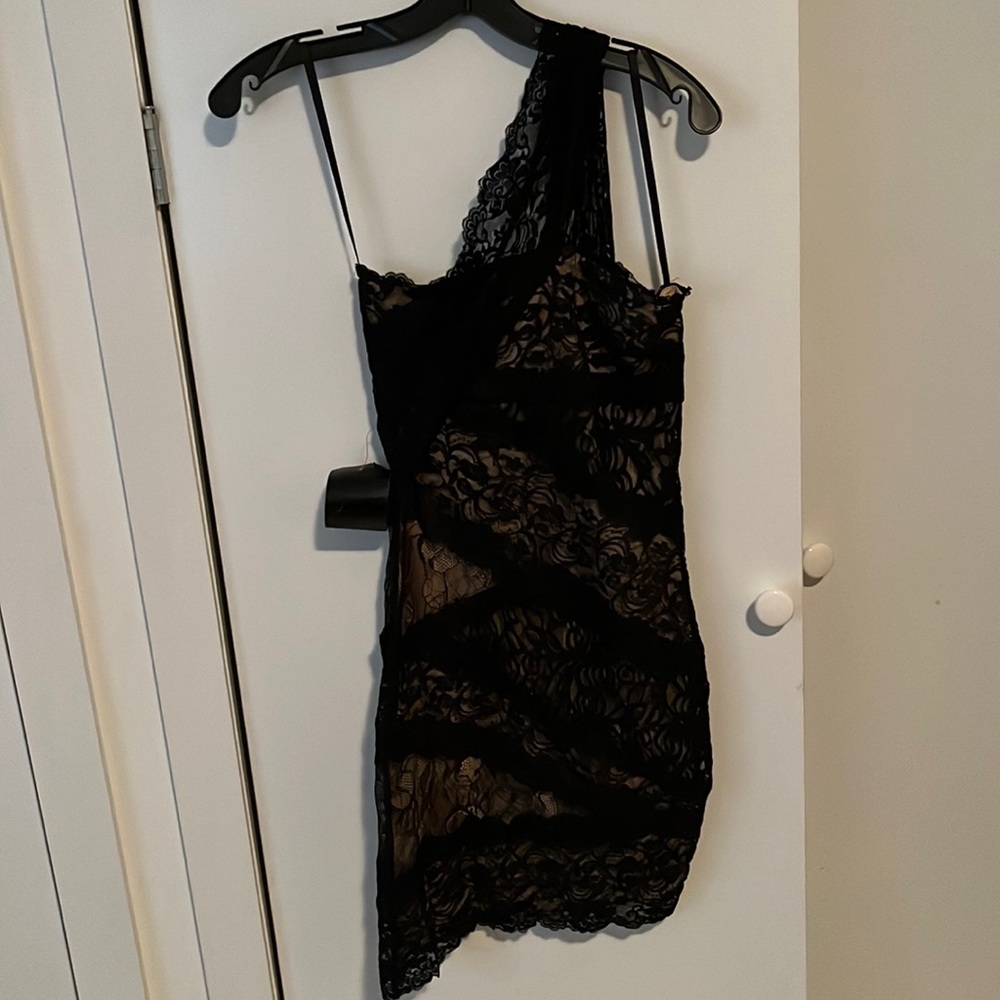 NWT Bebe Bodycon Lace Dress